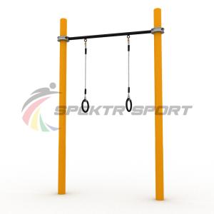 Купить Турник классический для занятий Воркаут с кольцами SP WRK-07 + Rings_76mm в Новомичуринске 