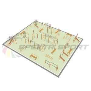 Купить Парковая площадка для Воркаут и WRK 6_76mm в Новомичуринске 