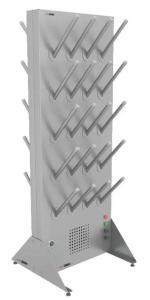 Купить Сушильный стеллаж для обуви SL1 Вираж эконом, двусторонний, с бактерицидной лампой (32 пар) в Новомичуринске 