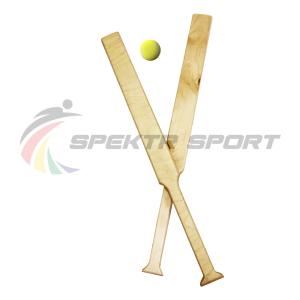 Купить Набор бита для лапты (две биты + один мяч) в чехле в Новомичуринске 