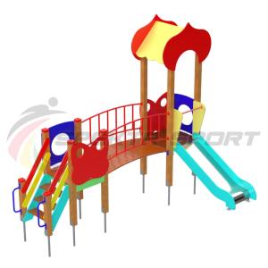 Купить Детский игровой комплекс Полянка ДИК 1603 в Новомичуринске 